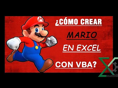 Cómo crear un Mario en Excel con VBA