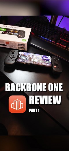 Backbone One Review pt.1 @backbone #backbone #backbonepartner #mobilegaming#controller #gamepass #techtok