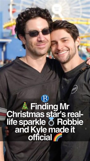 🎄 Finding Mr Christmas star's real-life sparkle 💍 Robbie and Kyle made it official 🌈