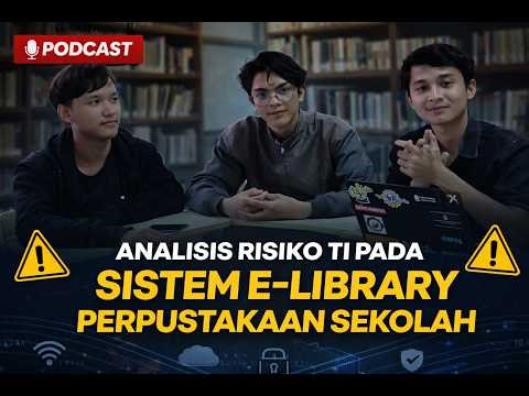 Seberapa Aman Sistem E-Library Sekolah? Analisis Risiko TI & Solusinya (ISO 31000)