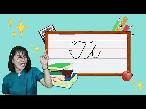 Learning Cursive Writing: Letter Tt