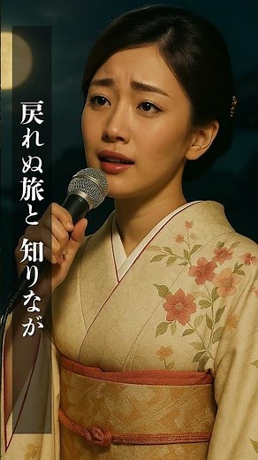 【AI演歌】十六夜日記、鎌倉へ向かう女の祈り―「いざよいの月よ」