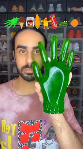 1.1M views · 10K reactions | Food ASMR Eating a Hand Gummy #asmr #funny #eating #food #eat #mukbang | Bader Al Safar food asmr | Facebook