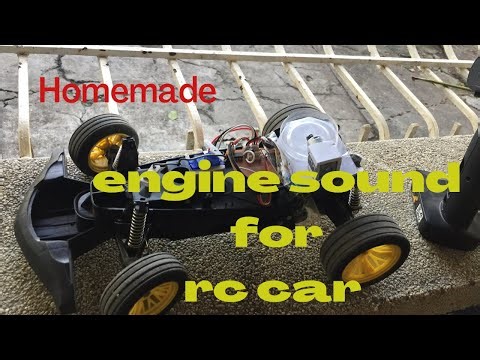 Homemade engine sound for rc car - sounds like gasoline engine