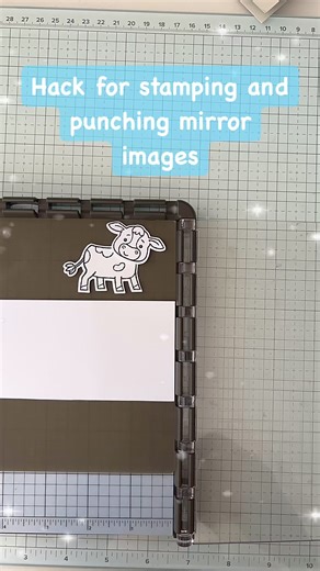 1.4K views · 20 reactions | Punch out mirror images easy! All you need is a stamp positioning tool and silicone mat! Check it out  | Sue's Paper Creations | Facebook