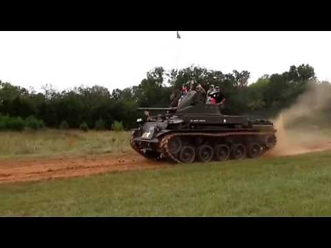 Twin 40 mm self-propelled gun M42 Duster.