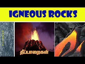 Igneous Rocks in Tamil || Rocks and Soils || 8th Social Geography Unit 1 in tamil || Types of Rocks