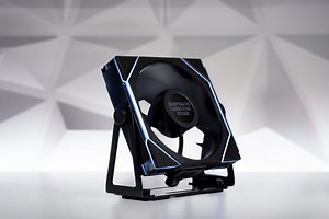 Computer Desk Fan Stand - Custom Metal Adjustable Gaming PC 120mm/140mm Case Fan Accessory - Etsy Australia