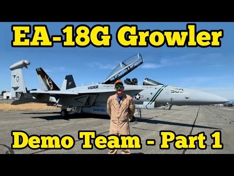 EA-18G Growler Demo Team - Perspectives from a Pilot and an Electronic Warfare Officer | NAVAIR