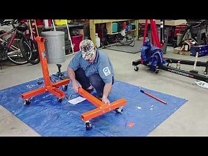 VEVOR engine stand 1300 lbs. set up and review, will it support a 454 big block Chevy?