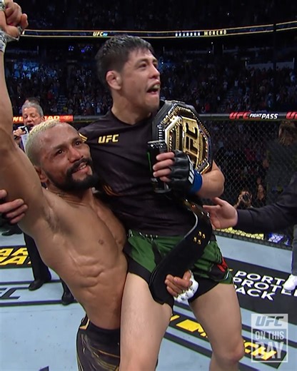 A legendary UFC rivalry! #OnThisDay in 2021 Brandon Moreno vs Deiveson Figueiredo 2 went down! 📺📱Relive every legendary UFC moment on UFC Fight Pass | UFC