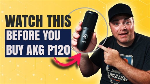 AKG P120 Microphone Review + Song Test