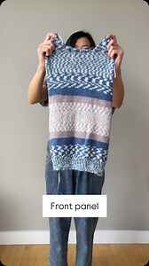 5.2K views · 17 reactions | The beauty of self-patterning yarn ✨ So happy that I finished knitting the “Cosmo Raglan Pullover” using Wool-Ease Fair Isle yarn 臨 It’s a free pattern through the @lionbrandyarn website  Have you knit a raglan before? #knitsweater #wooleasefairisle #raglansweater | All About Ami | Facebook