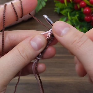 14K views · 304 reactions | Making wonderful crochet cord with macrame thread #crochet #knitting | Knitting & Crochet World | Facebook