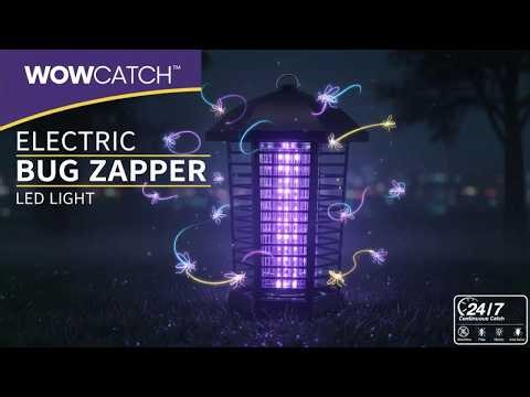 WOWCATCH LED BUGZAPPER A Summertime Must Have! Check It Out! #led #bug #bugzapper #safe