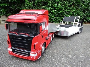 タミヤ ラジコントレーラー 子供を乗せるために自作トレーラー製作 Part2