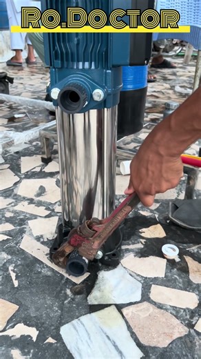 How to ro pump installation #roplant #aquafilter #trending #filter #water #waterfilteration #uk