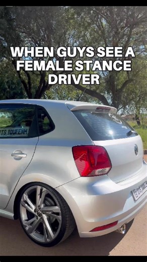 When Guys See a Female Stance Driver🤣🤞🏻 @Its_IQueenM