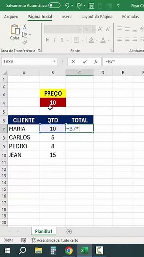 Lock Cell in Excel Formula | SIMPLE WAY