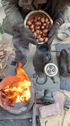 Slow-roasted chestnuts done right! 👌 | Shabby Chic Style