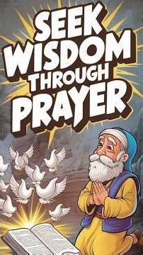 SEEK WISDOM THROUGH PRAYER #wisdom #prayer