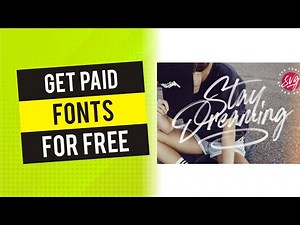 How to Get Paid Fonts For Free