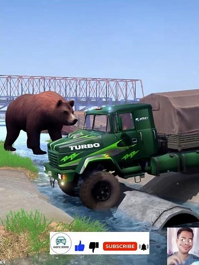 Spintires：MudRunner Truck mod Gameplay Ep676 #spintires #mudrunner #simulation #drivingskills