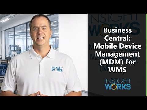 Business Central: Mobile Device Management (MDM) for WMS