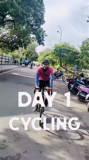 A Dapper Fashioner on Instagram: "Day 1 Cycling mini Vlog 🚴✨ . . . . . . #cycling #roadbike #sports #cyclist #outfit #ride #chennai #dapper"