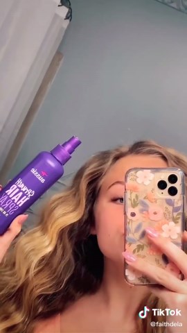 For those who have asked how I get my hair “like that”—Bed Head Wave Artist #hairtutorial #bedhead #aussiesprunchspray #bedheadwaveartist #fyp