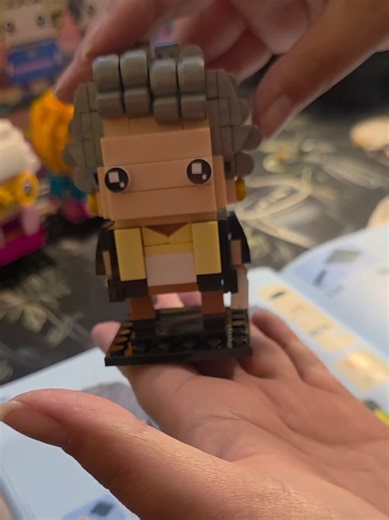 Ms. Dorothy is done and so cute 😍! I love these building blocks so much! @BuildBoat #nostalgia #buildingblocks #goldengirls #legos #tiktokshopcreatorpicks