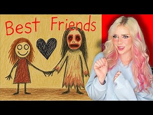 CREEPIEST CHILDRENS DRAWINGS WITH SCARY BACKSTORIES...(*TERRIFYING*)