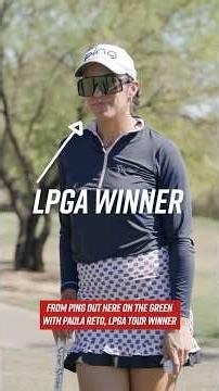 LPGA Winner tries out PING's Newest Putter!