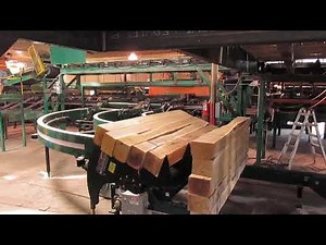 Stacking Ties at Kendrick Forest Products