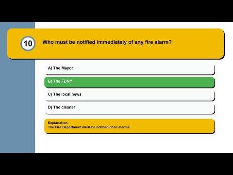F-89 Certification Practice Test 2026: Fire Life Safety Director NYC Complete Guide