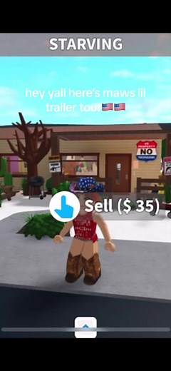 Country Trailer Park House Tour in Bloxburg