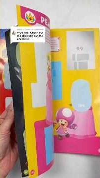 Super Mario part 5 🍄 collect them all! #stickeralbum #supermario #nintendo #toad