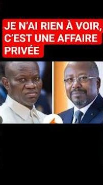 Oligui Nguema sur l’affaire Bilie-By-Nze : « Je n’ai rien à voir, c’est une affaire privée » #Gabon