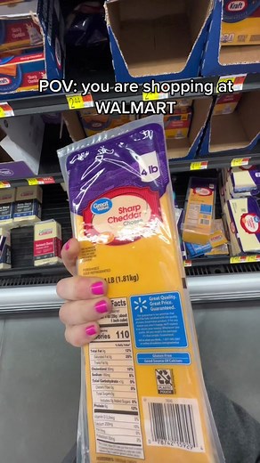 Shopping for Cheese at Walmart: A Fun POV Experience