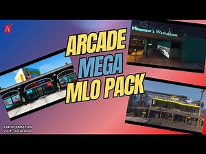 FiveM Arcade MLO Pack #fivem #mlo #arcade