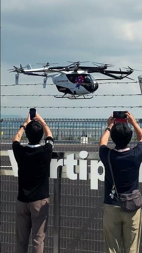 Skydrive demostration flight at Expo in Osaka / SKYDRIVEのデモフライト #expo2025 #skydrive #dronetaxi