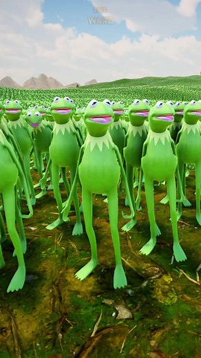 Kermit vs 1 Million Red Coats: Epic Ultimate Epic Battle Simulator 2 Gameplay!