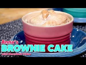 DESCRIBED VIDEO | Chocolate Hazelnut Brownie Cakes! | ANNA'S OCCASIONS