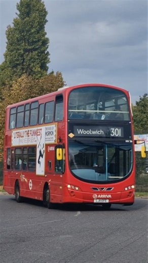 LJ11 EFE (HV36) being driven around on route 301s LOR #tsebg #fortheloveofbuses #301