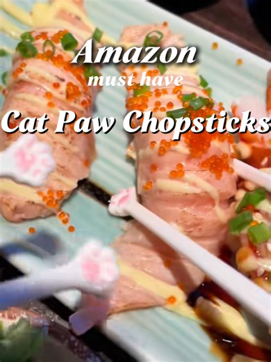 Discover the adorable Cat Paw Chopsticks that make every meal a delight! Perfect for cat lovers! #tiktokmakemebuyit #chopsticks #CatPawChopsticks #fyp #chopsticks #meowgicchopsticks #CatPawChopsticks #cats #catsoftiktok