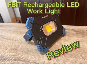 Watch FEIT 2000 Lumens LED Work Light, Super Bright Work Horse, REVIEW on Amazon Live