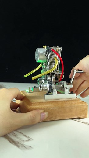 Miniature Harley V2 Engine Model | Tiny Replica Motorbike