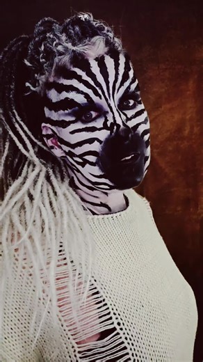 #zebra #ladyscorpio #facepainter #occosplay