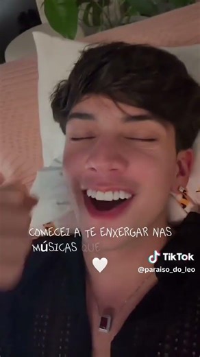Te amo Léo, seja do jeito que vc é!💕🚀