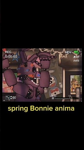 (FNAF/dc2)built in the 80s song animation #animation #dc2 #fnaf #springbonnie